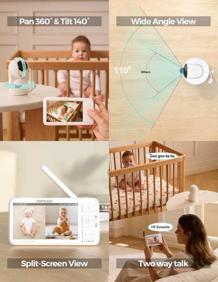 MB03 5.5" Video Baby Monitor