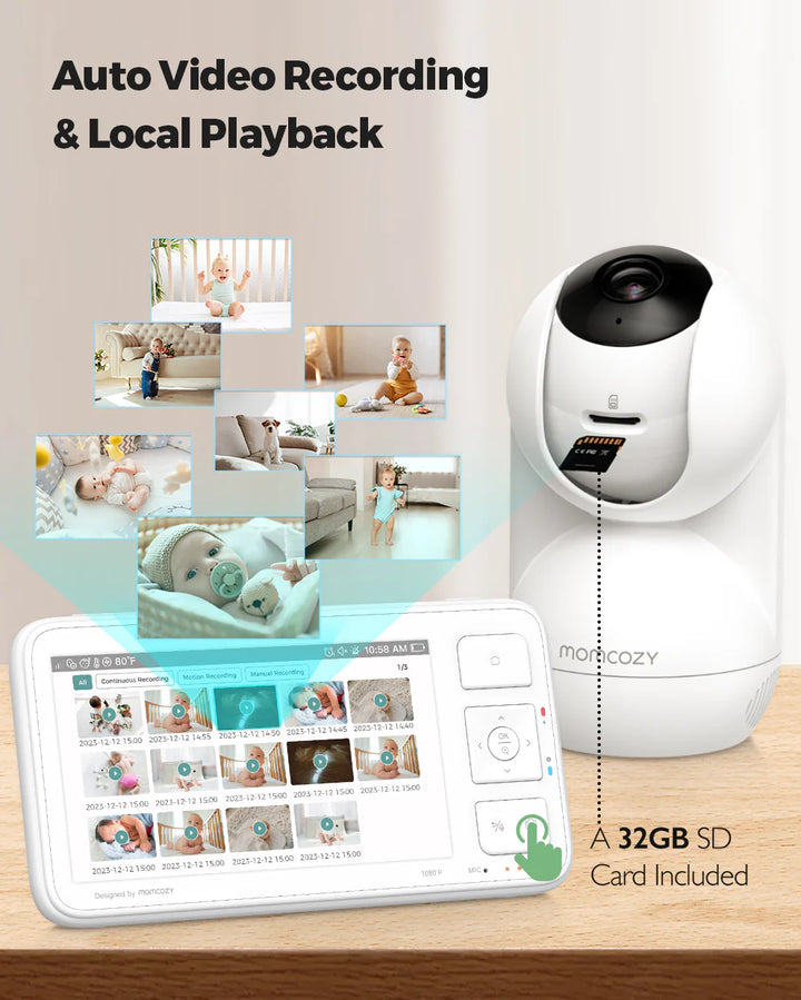 MB03 5.5" Video Baby Monitor