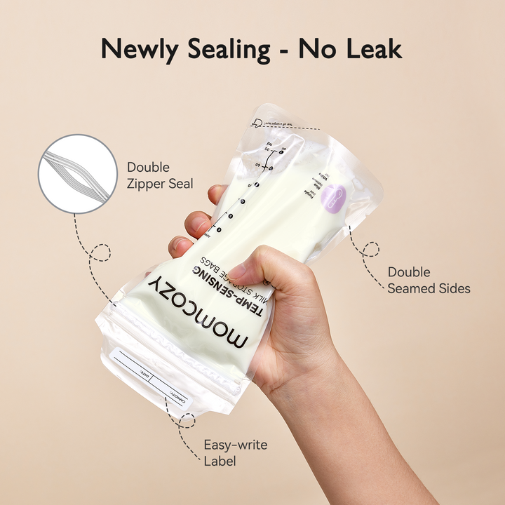 oppbevaringspose for brystmelk