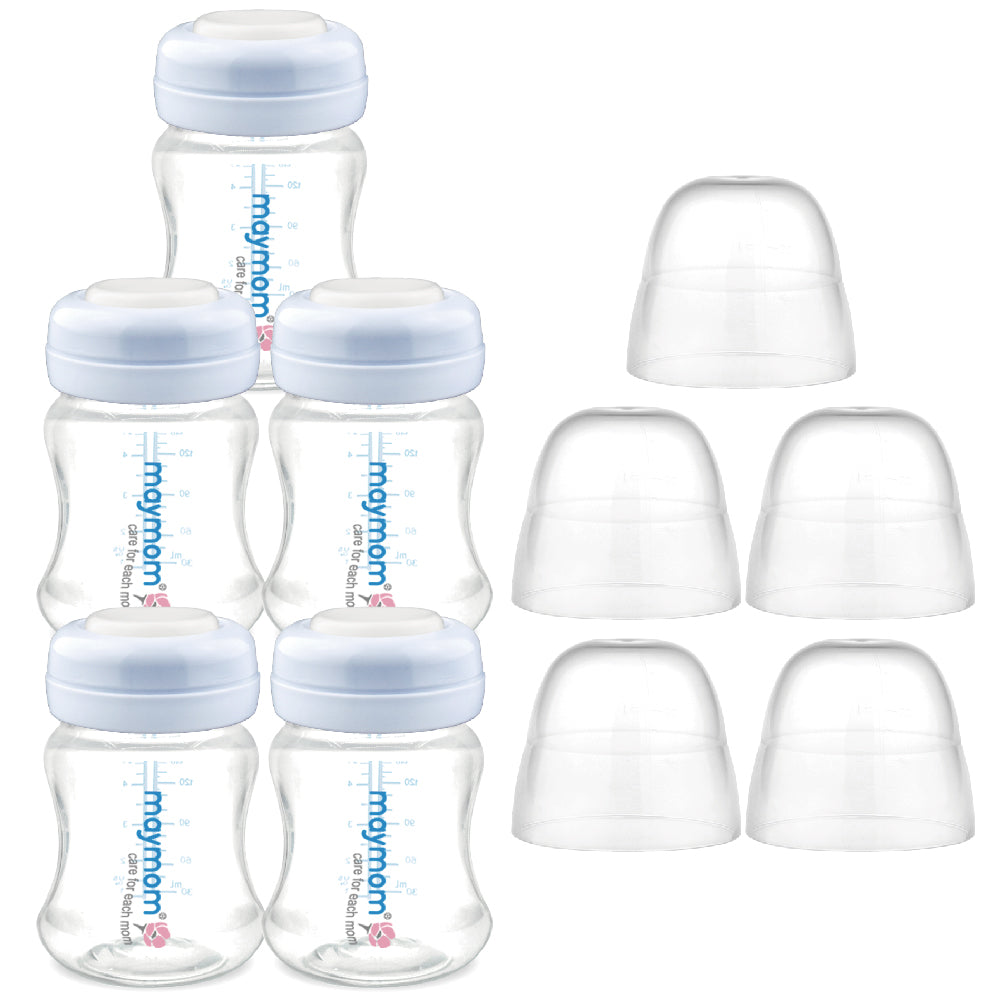 Oppsamlingsflasker for Brystmelk til Spectra 140 ml - 5 stk