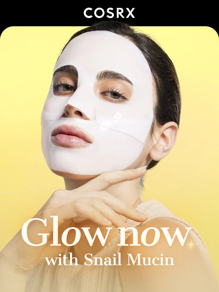 Advanced Snail Mucin Glass Glow Hydrogel Mask