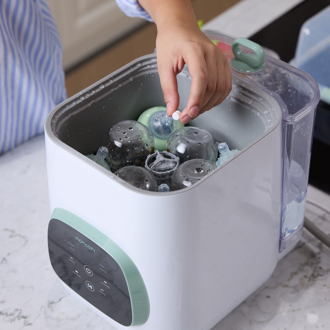 Momcozy KleanPal Pro – Alt-i-ett flaskevaskemaskin for babyflasker og brystpumpedeler