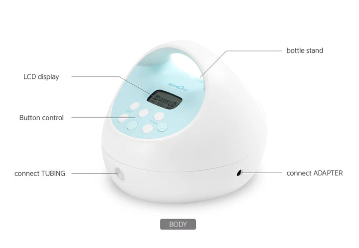 S1 Plus Dobbel Elektrisk Oppladbar Brystpumpe