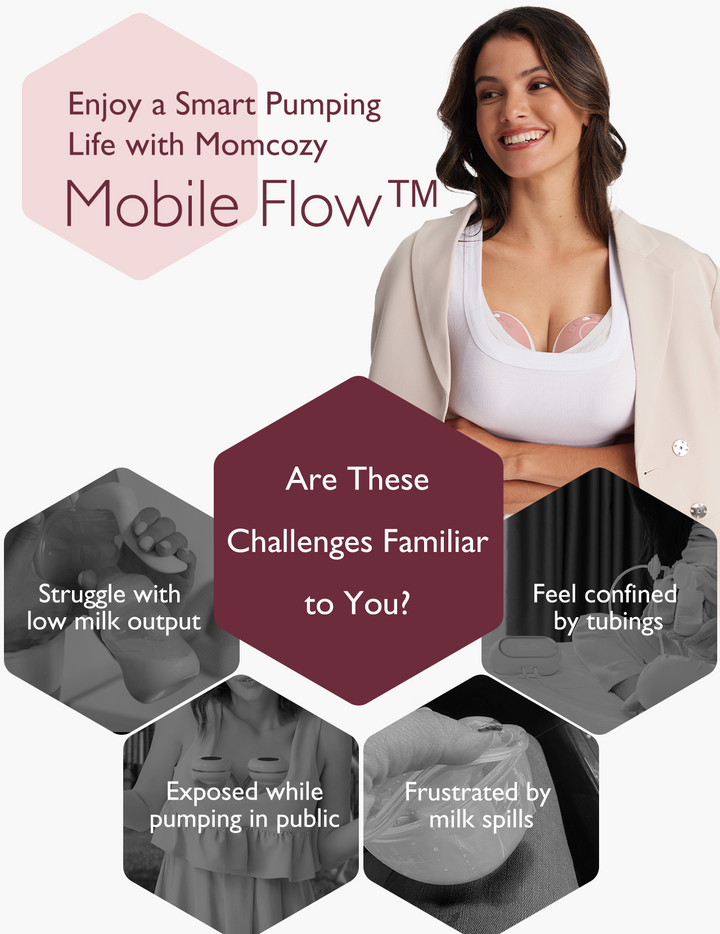 M9 Mobile Flow Dobbel Elektrisk Brystpumpe