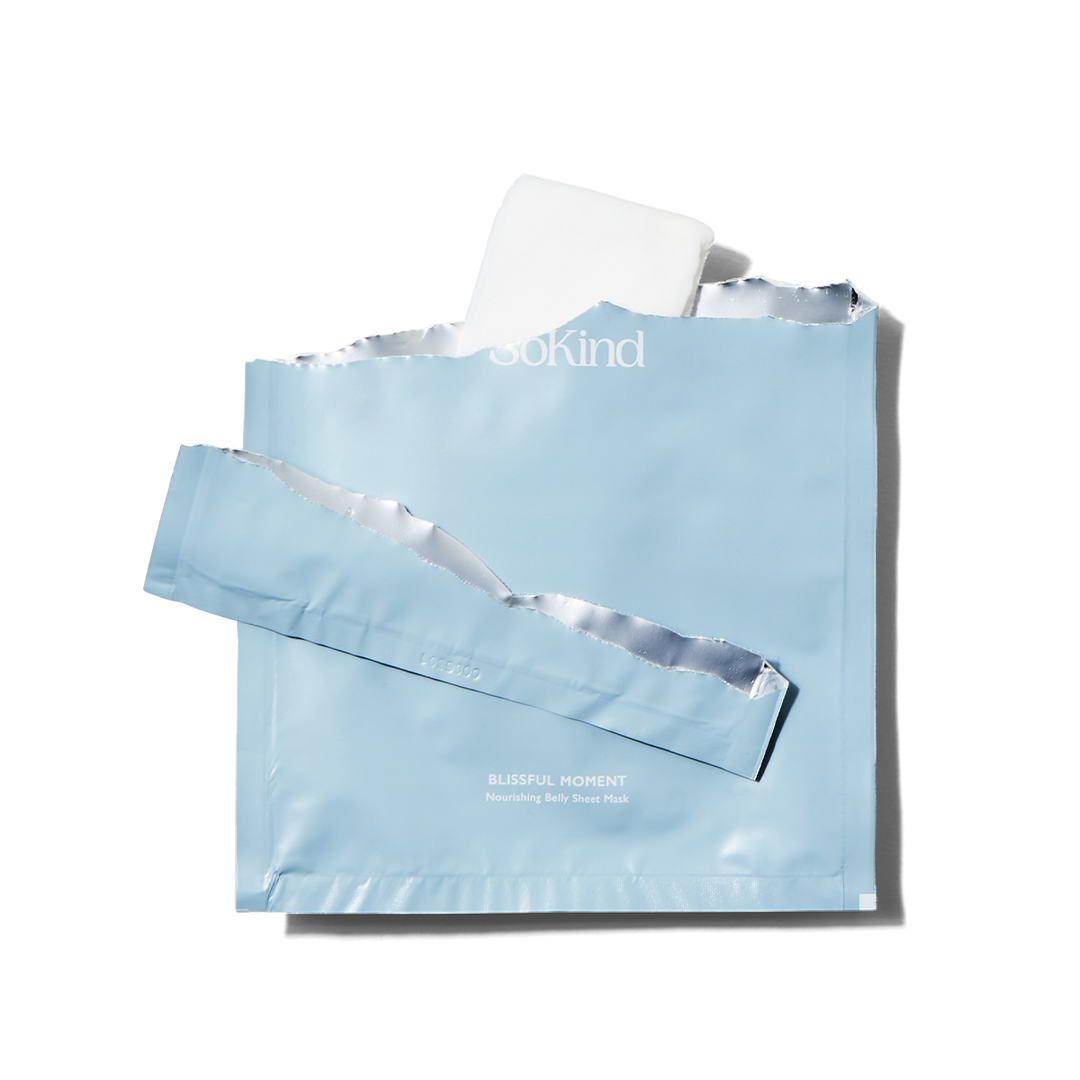 Blissful Moments Belly Sheet Mask - 4 stk.