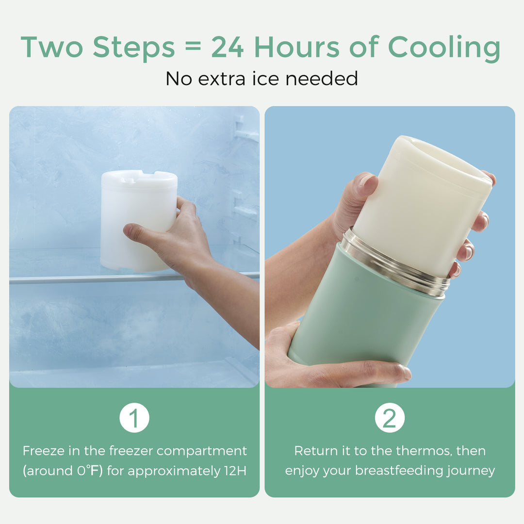 Bærbar Morsmelkkjøler (Portable Breast Milk Cooler)