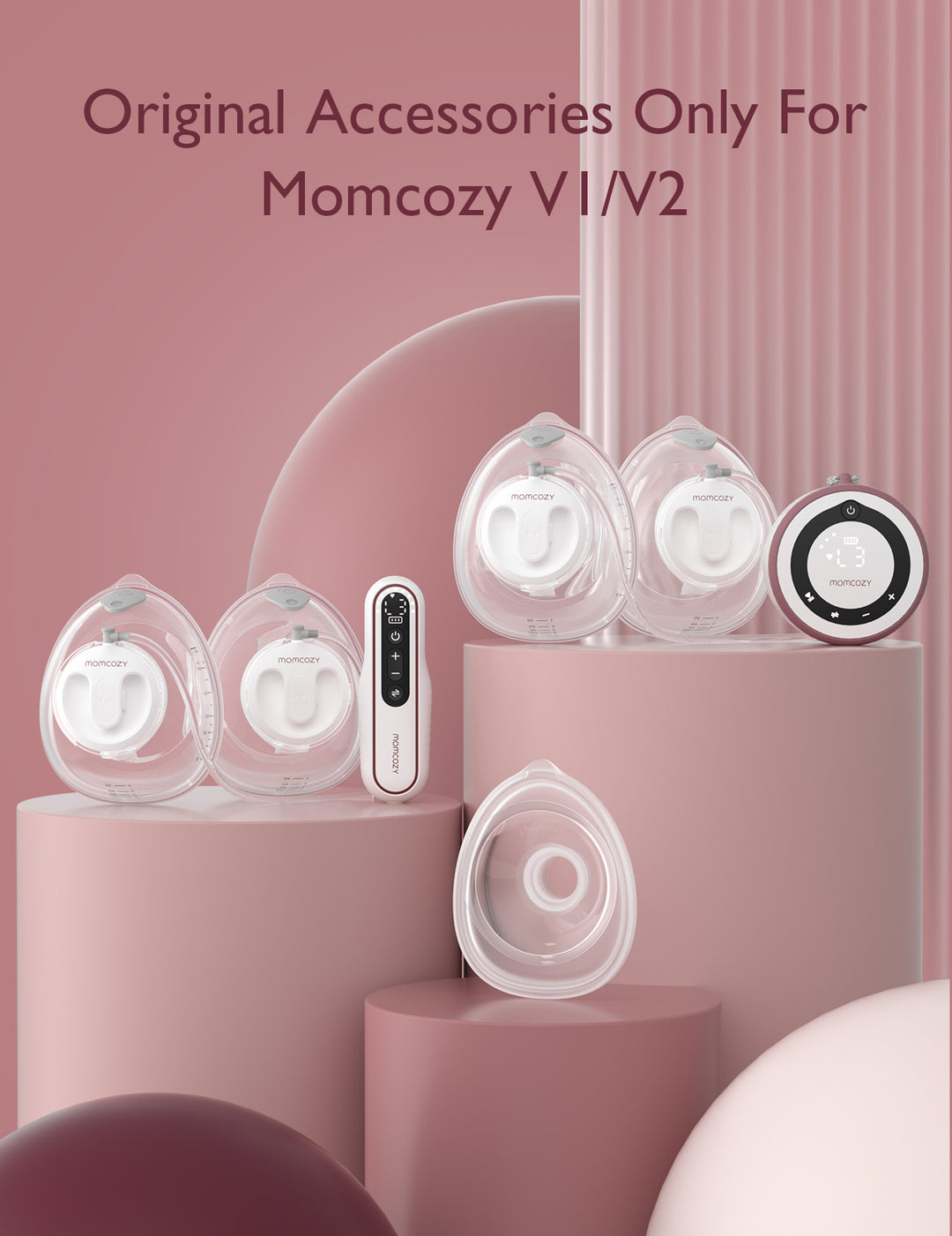 Brysttrakt 27 mm for Momcozy V2