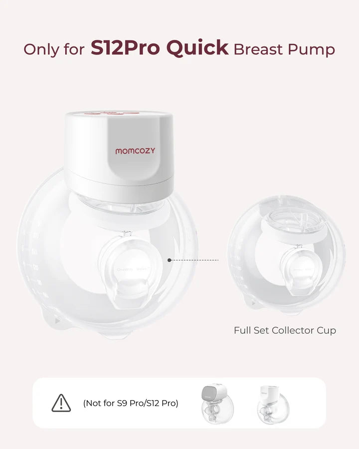 Oppsamlingskopp til Momcozy S12 Pro Quick - Komplett
