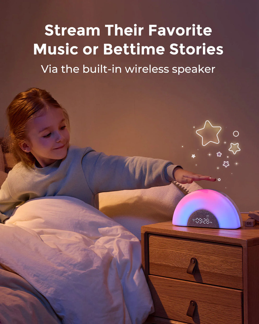 DreamSync Tech™ Smart Baby Sound Machine