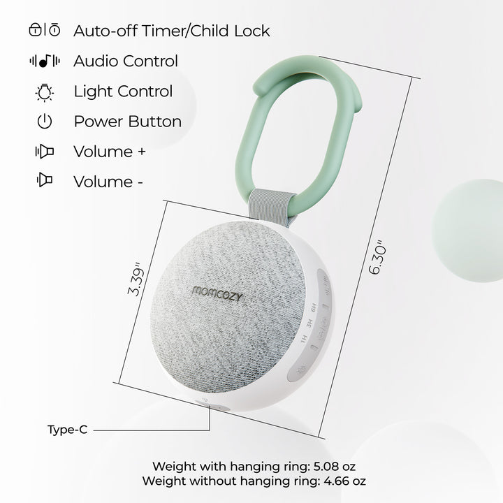 Bærbar White Noise Maskin