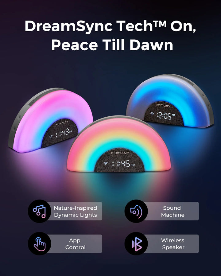 DreamSync Tech™ Smart Baby Sound Machine