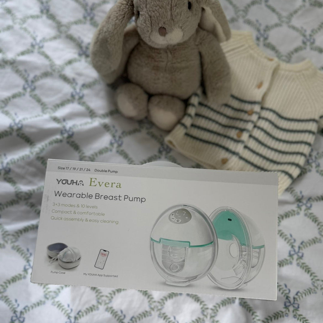 Evera Dobbel Wearable Elektrisk Brystpumpe
