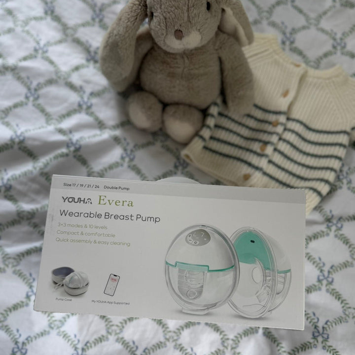 Evera Dobbel Wearable Elektrisk Brystpumpe