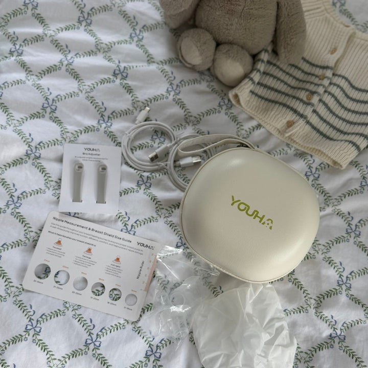 Evera Dobbel Wearable Elektrisk Brystpumpe