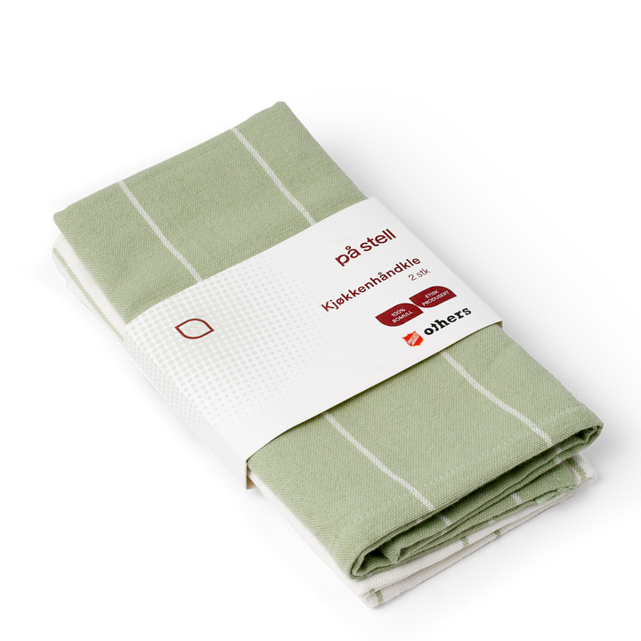 Kjøkkenhåndkle 2 pk