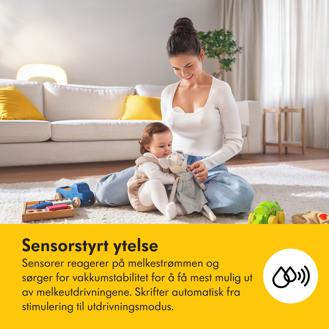 Magic InBra™ Dobbel Elektrisk Brystpumpe