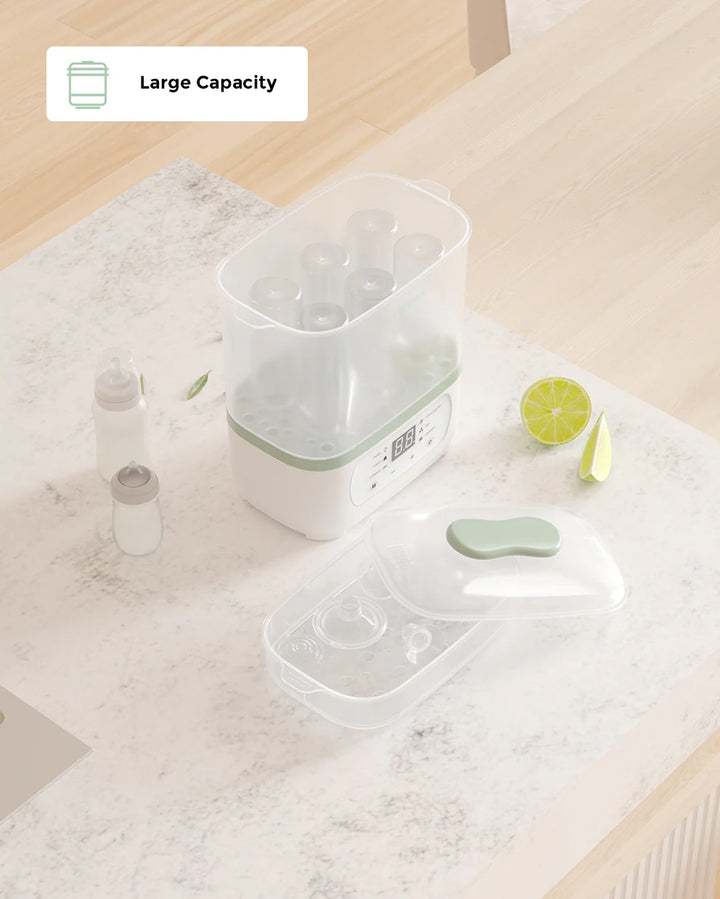 8-i-1 Steriliseringsmaskin for babyflasker og pumpeutstyr