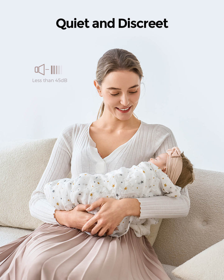 Air 1 Ultra-Slim Dobbel Elektrisk Brystpumpe - BUBI