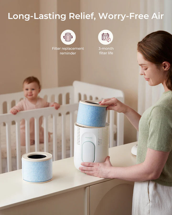Momcozy CozyBreath Baby Air Purifier luftrenser for barnerom