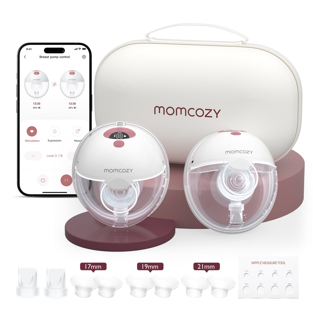 M5 Smart All-in-One Dobbel Elektrisk Brystpumpe - oppgradert med App