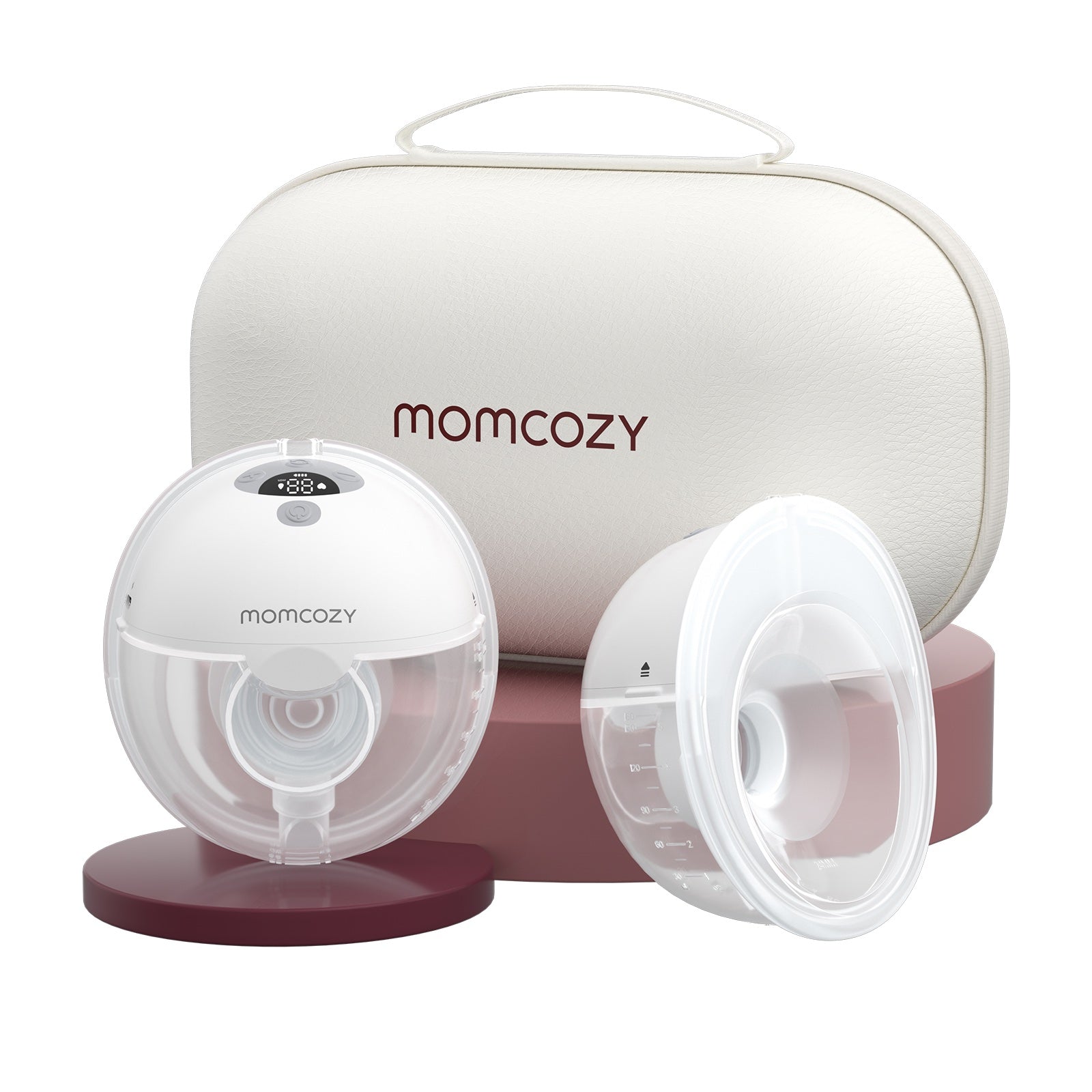 Momcozy M5 All-in-One Dobbel Elektrisk Brystpumpe - Handsfree