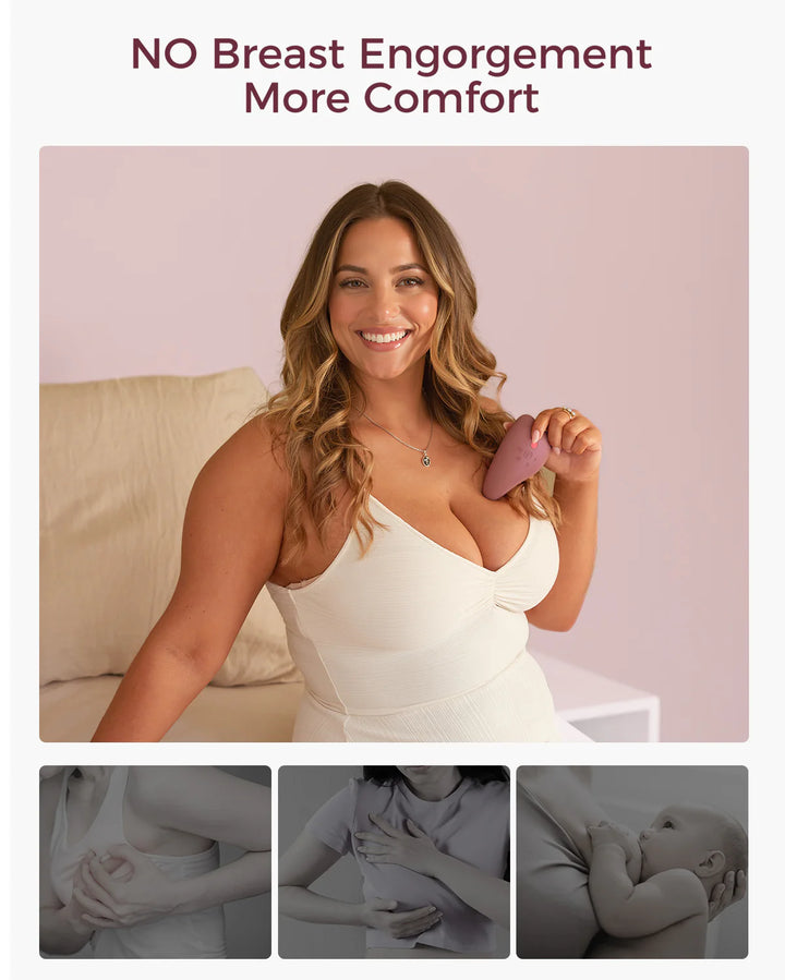 Pro Varmende Massasjeapparat for Bryst - 1 stk. - BUBI