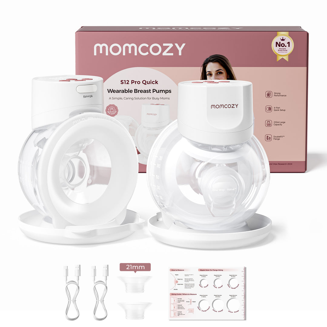 Momcozy S12 Pro Quick Dobbel Elektrisk Brystpumpe