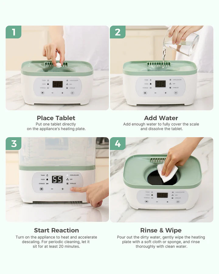 Avkalkingstabletter for KleanPal Pro Vaskemaskin - 30 stk.