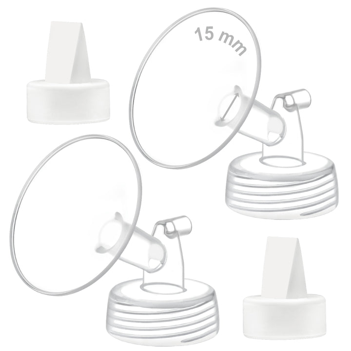 Brysttrakt til Spectra - med ventil - 2 stk
