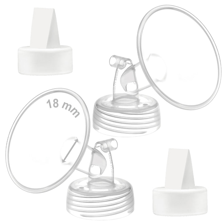 Brysttrakt til Spectra - med ventil - 2 stk