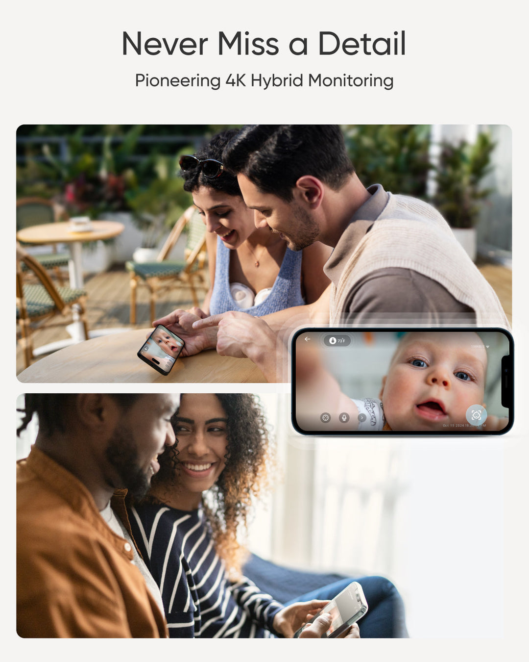 Eufy E21 Babycall med Video - kamera og foreldreenhet
