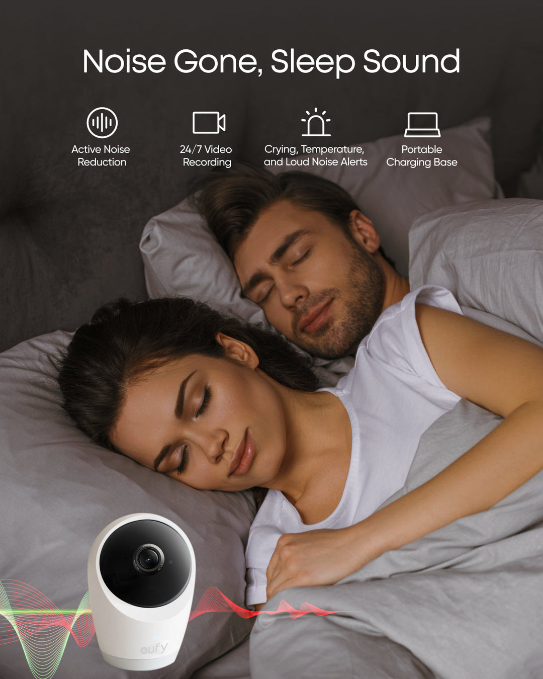 Eufy E21 Babycall med Video - varsler