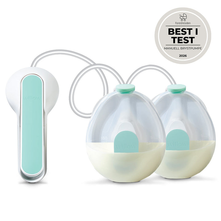 Elvie Wave dobbel – Best i Test manuell brystpumpe 2026, Foreldresiden